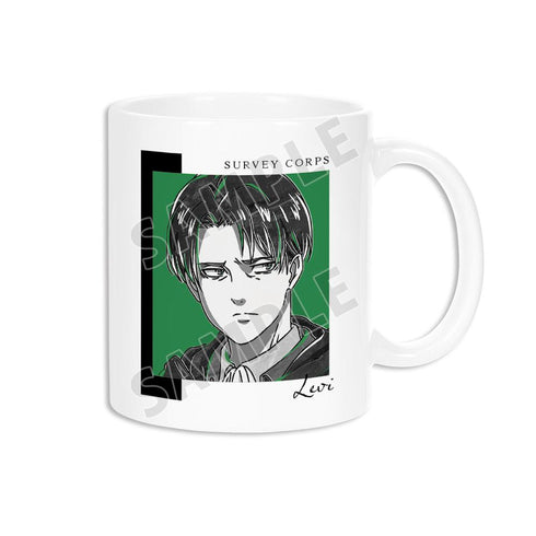 『進撃の巨人』リヴァイ Ani-Art BLACK LABEL マグカップ【202504再販】